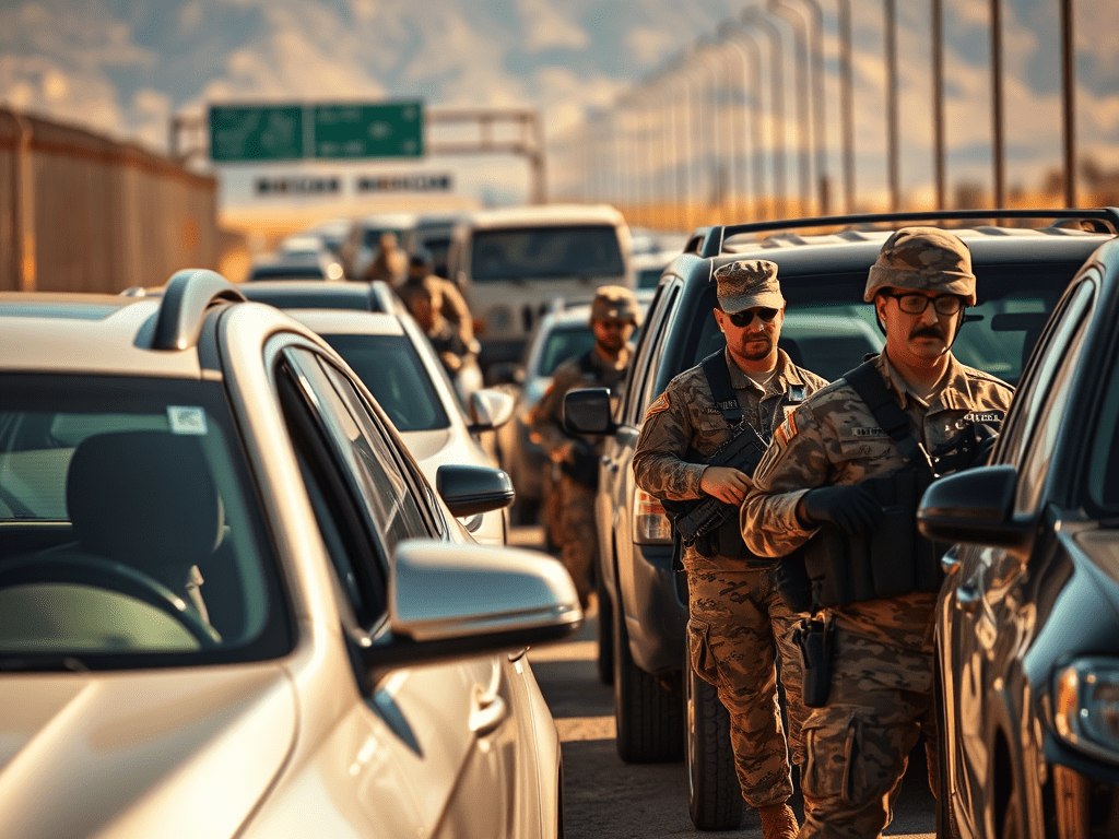 Arizona-Mexico Border Wait Times&nbsp;Soar